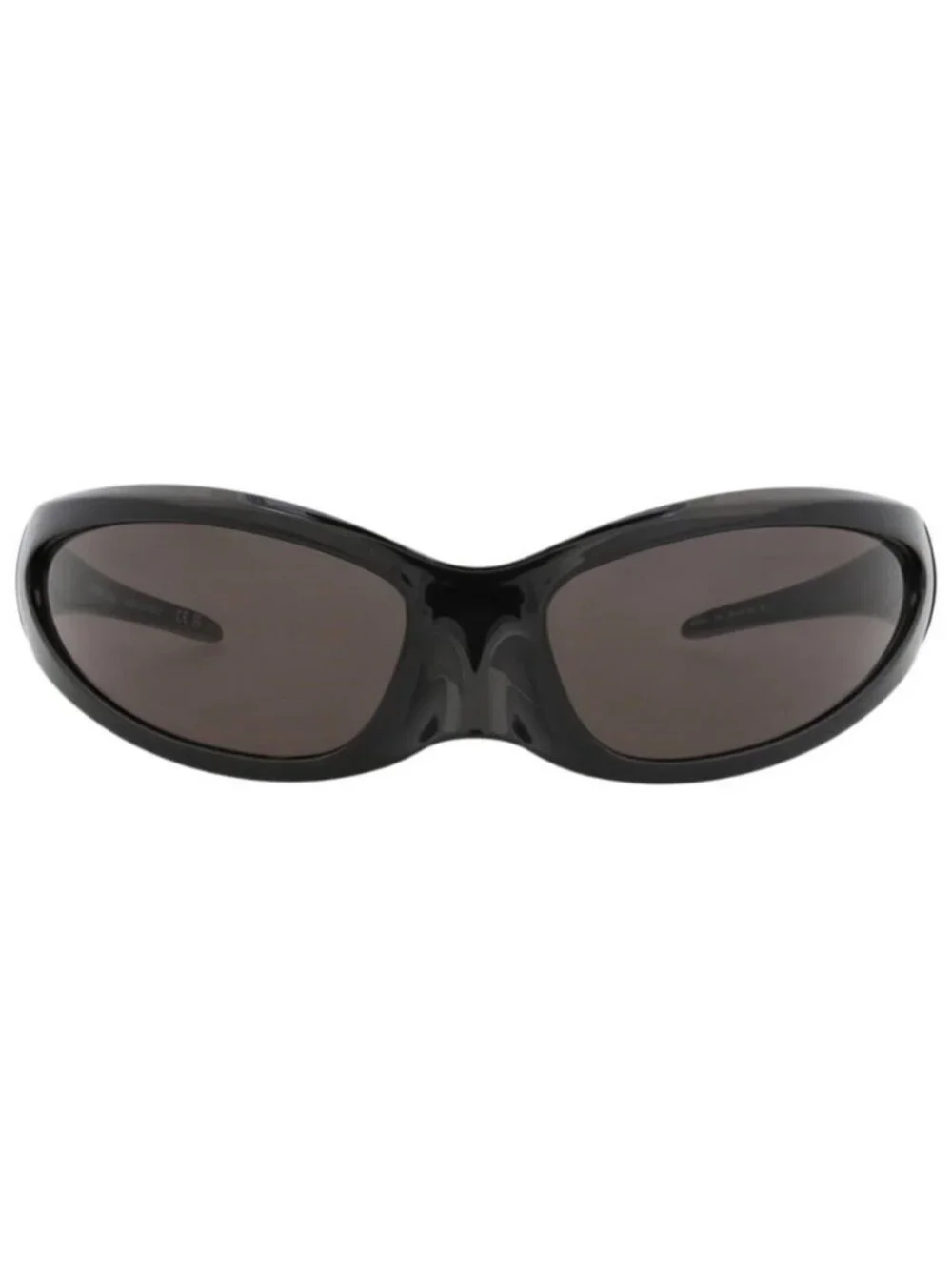 New Balenciaga Unisex Shield/Wrap Black Black Grey Fashion Designer Sunglasses